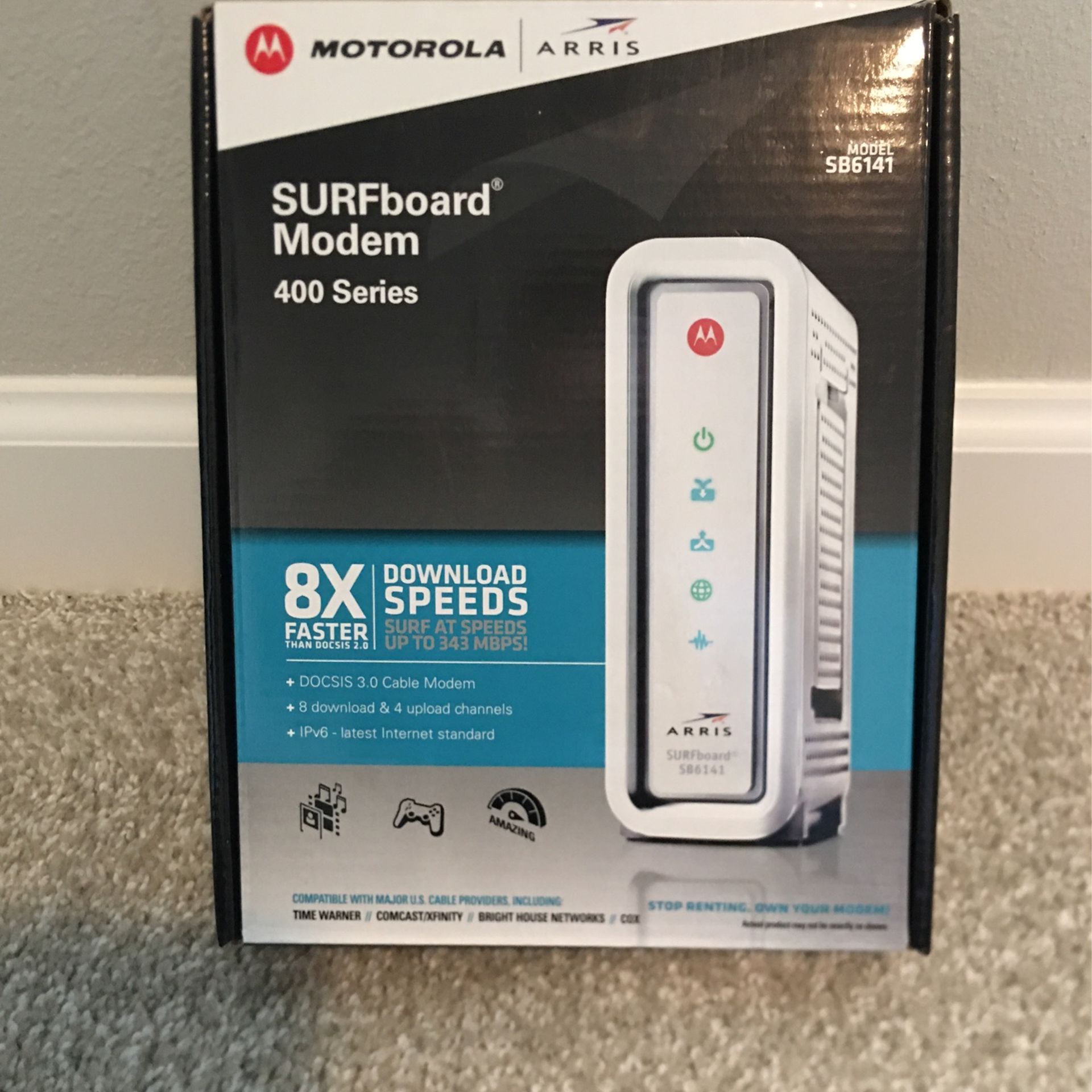 Motorola Arris Surfboard Cable Modem SB6141