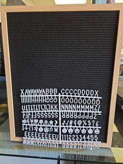 Make Your Own 16x20 Sign with 2 Sets of Letters & Numbers NEW