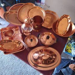 Solid Copper 21 Pieces 