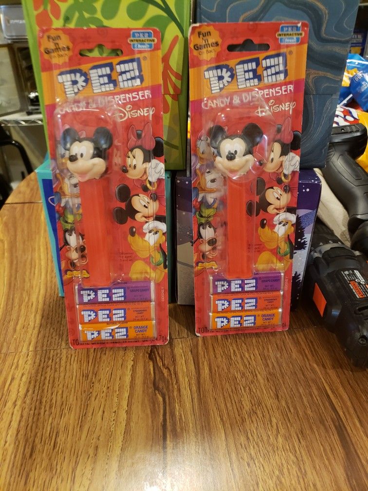 Mickey Pez Dispensers