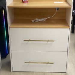 Filing Cabinets W/ Outlet