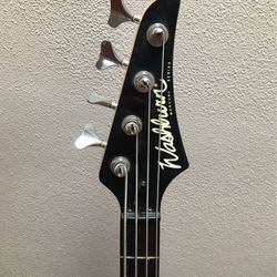 Bass Guitar Washburn Mercury Series Emerald Green
