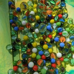 bunch of marbles 