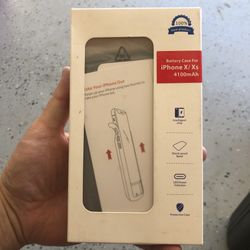 iPhone X/XS battery case 4100 a
