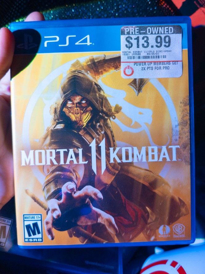 PS4 Mortal Kombat 11