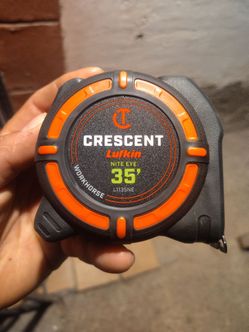 Crescent tape measure