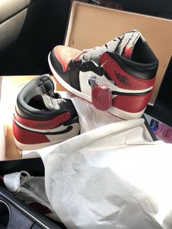 Jordan 1 Bred Toe