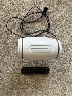Tested Smart Projector + Stand + 60” Portable Screen w/ Stand