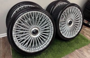 New 26 inch silver TIS wheels and lexani tires 305/30r26