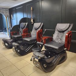 2 Pedicure Chairs Available 