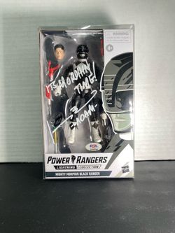 HASBRO Power Rangers Signed by Johnny Bosch