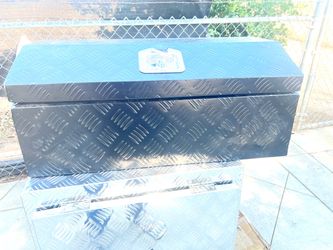 Chrome diamond plate tool box new