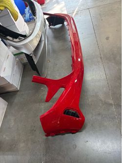 2022 - 2024 gmc sierra front bumper upper plastic