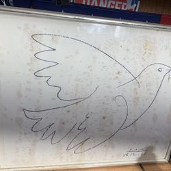 Limited Edition Pablo Picasso “Dove of Peace” Print out of 250