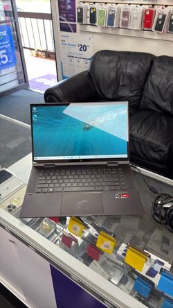 HP laptop 8GB ram , 256GB with charger