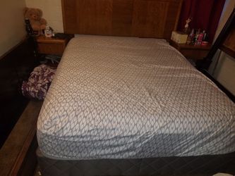 Bed and matress