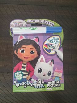 Gabby's Dollhouse Imagine Ink Magic Pictures Book