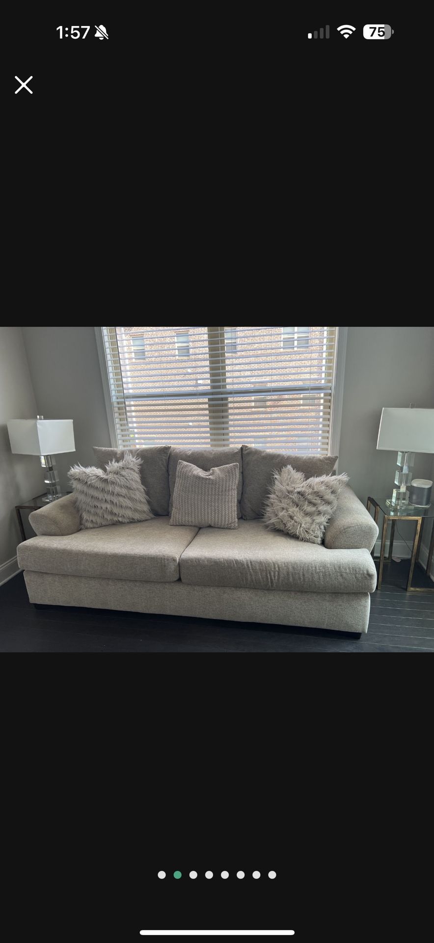 Tan Sofa