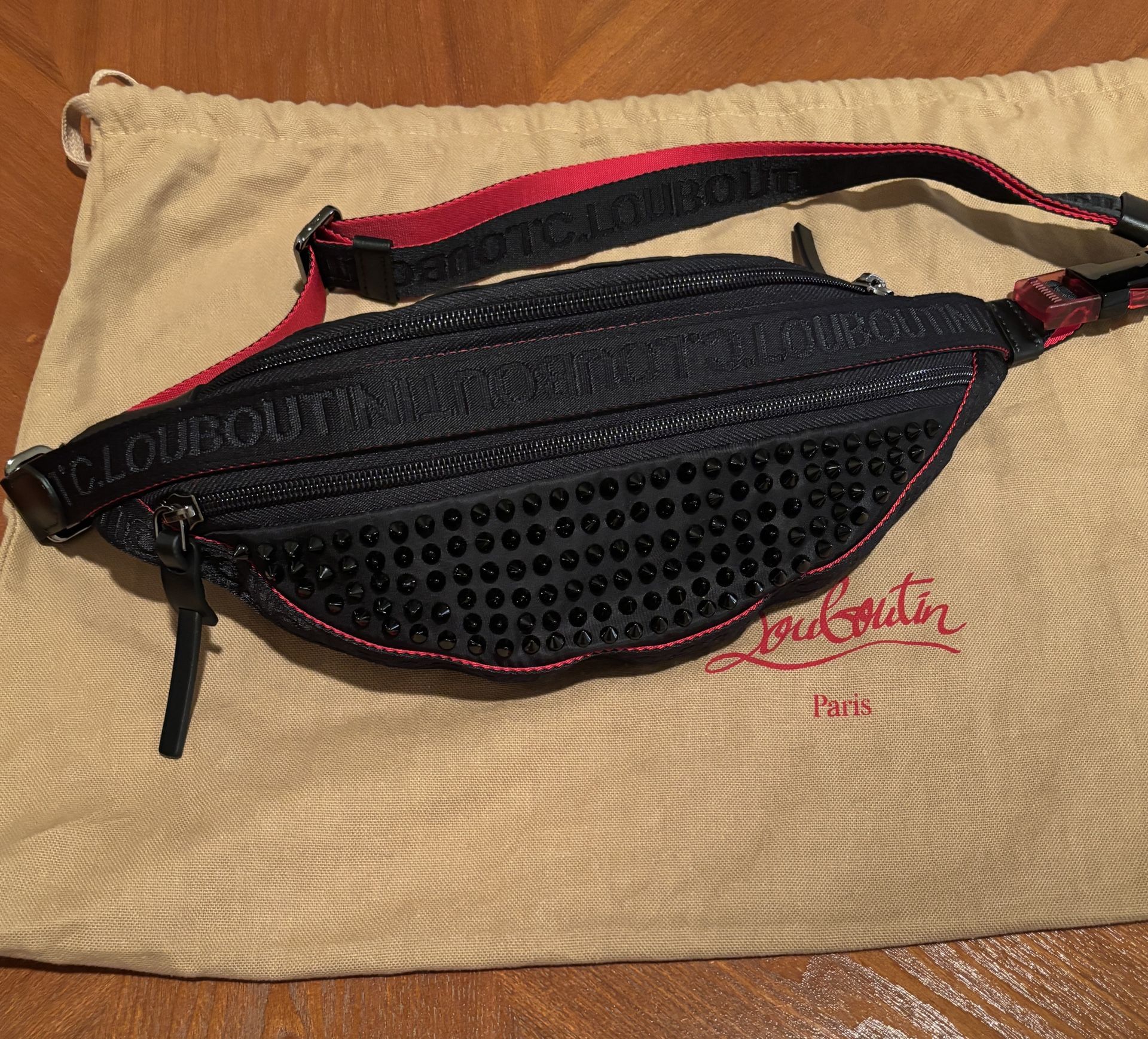 Christian Louboutin Belt Spiked Bag