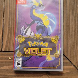 Pokemon Violet Nintendo Switch Game Sealed 