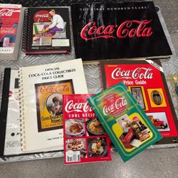 For the Coca-Cola collector  11 collectable Coca Cola books .   In good condition   $60 for all
