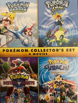 POKÉMON 4 Movies Collector’s Set (DVD-2015)
