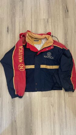 Nautica Color Block Hooded Jacket