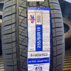 255/60/19 New Tires Set 