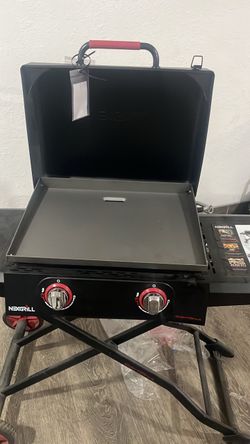 Nexgrill Daytona 2-Burner Portable Flatop Griddle