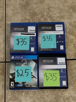 PlayStation 4 & 5 Video Games PS4 PS5