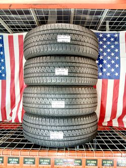 ⭐️ USED TIRES 255/55R20 BRIDGESTONE DUELER H/L ALENZA Crossover & SUV P255/55R20