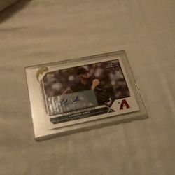 LANDON SIMS AUTOGRAPH CARD PRO DEBUT