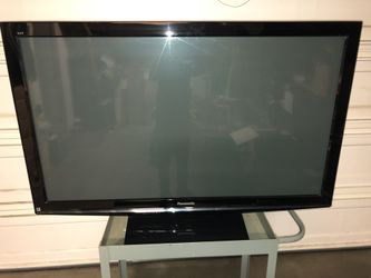 58in LCD Panasonic TV TELEVISION Works great. Includes base and manual and remote control Panasonic #TC-P58S2