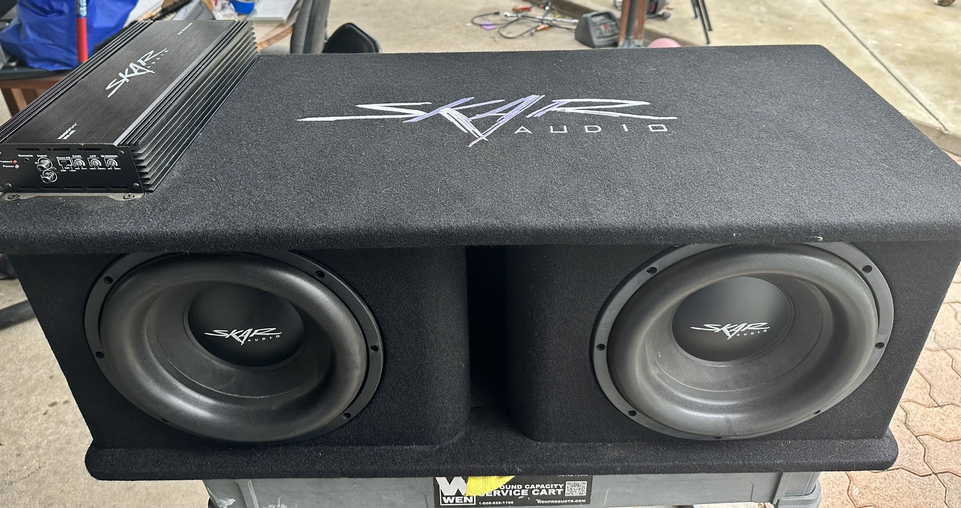 Skat Audi Amp And 12’’ Subs