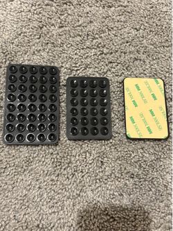 Phone suction cup grip black octo buddy