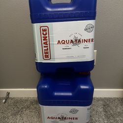 Water Storage Containers 