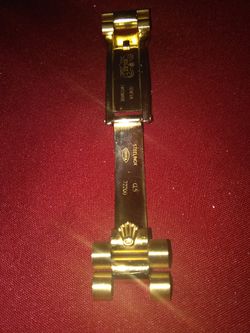 ROLEX S.A. CL5 REF#72200 STEELINOX 18K G.P. MENS WATCH BAND for Sale in Irving, TX - OfferUp