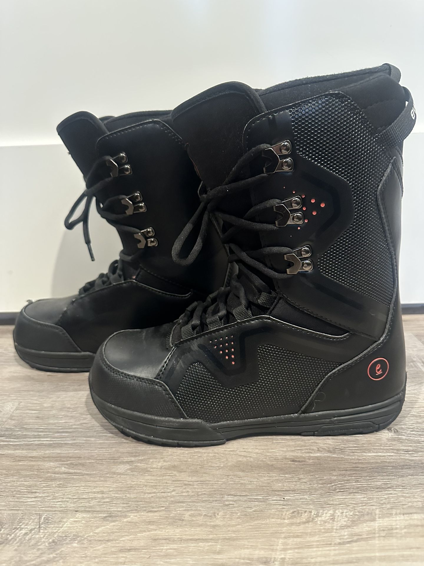 Evol Space Race Snowboard Boots Men’s 9 Black