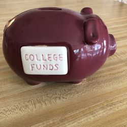 Vintage College Funds Piggy Bank
