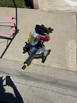 Chicago Electric Compound Miter Saw - free at curb