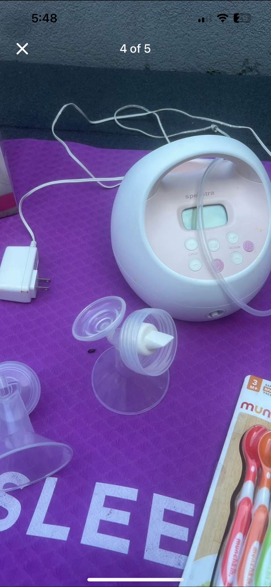 Spectra S1 Plus Double Electric Breast Pump And…