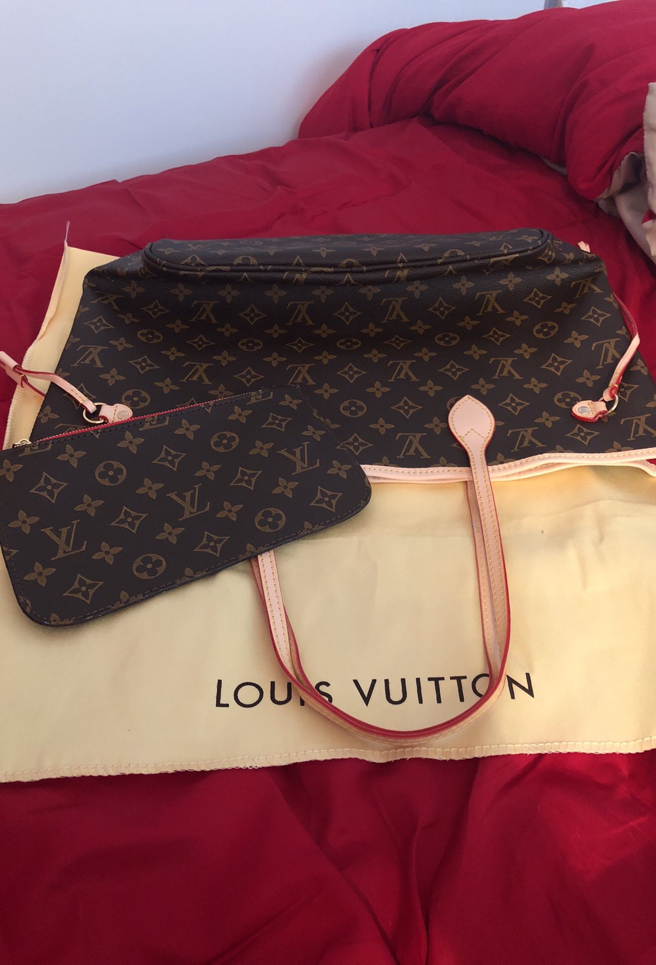 Designer Louis Vuitton neverfull bag for Sale in Santa Clara, CA