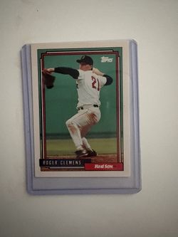 Roger Clemens Baseball Card