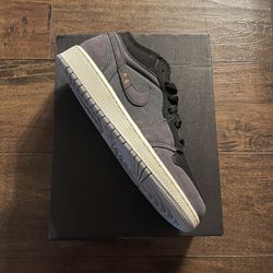 Brand New GS Jordan 1 Low Inside Out Black