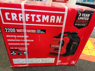 Craftsman 2200 running what gas portable inverter generator