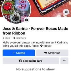 Jess & Karina - Forever Roses Made From Ribbon