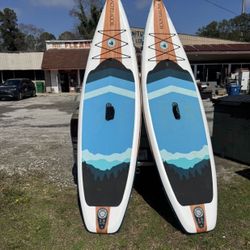 Body Glove Performer 11' Inflatable Stand Up Paddle Boards. 
