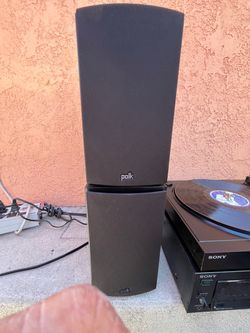 Polk Audio T15 Black Bookshelf Speakers Pair 2-Way Passive Home Theater tested