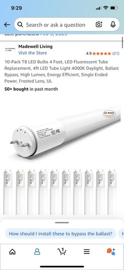 LED Fluorescent Tube Lights
