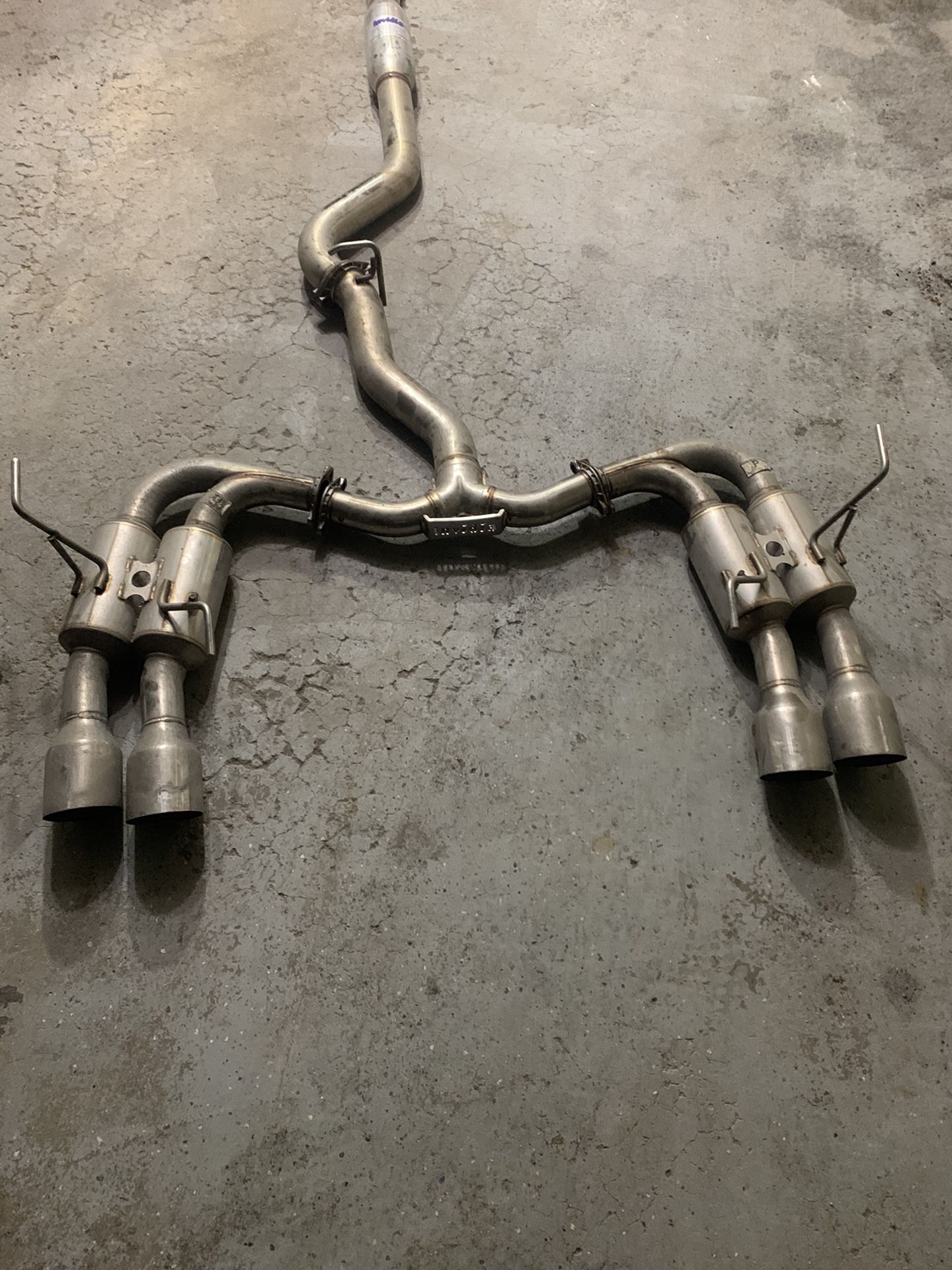 Invida exhaust WRX